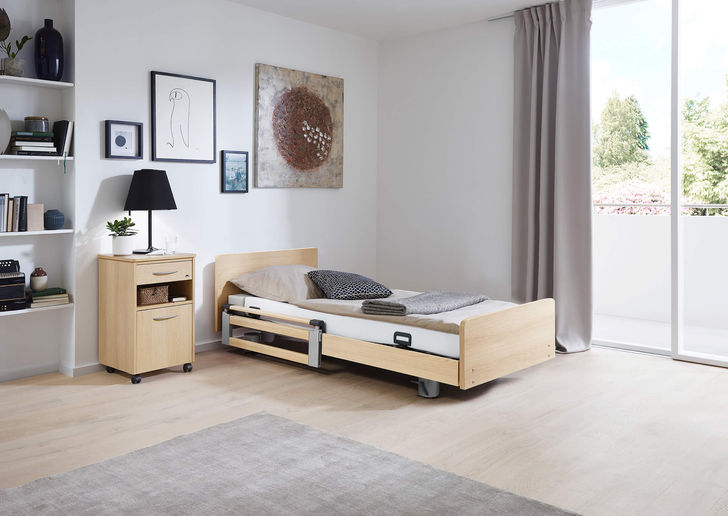 Libra - The low-height bed for modern care