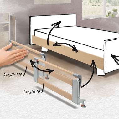 Our system Vario Safe for adjustable care beds is presented with great success at the fair ALTENPFLEGE.