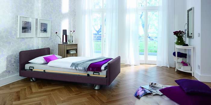 The new Venta care bed scores with its ease of use, comfort and homelike feel.