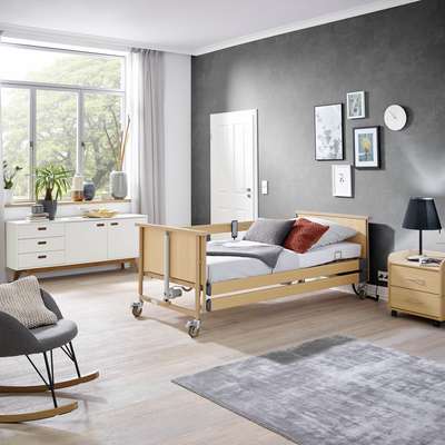 Burmeier introduces the new Dali range. Modern care beds promote digitisation in home care.