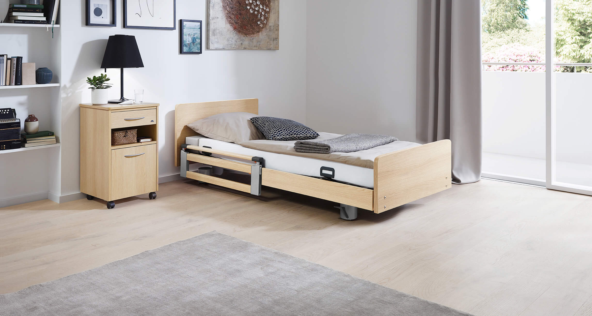 Libra-适用于现代护理的低位床